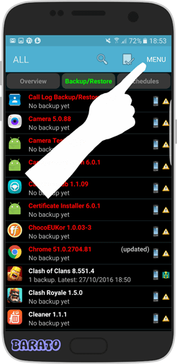 آموزش تیتانیوم بکاپ - بکاپ و ریستور برنامه و بازی های اندروید