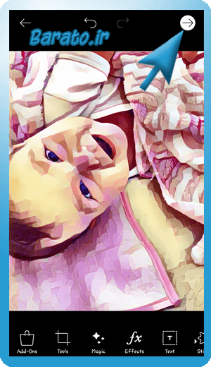 آموزش پیکس آرت PicsArt تبدیل عکس به نقاشی