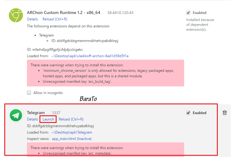 آموزش آرچون پکیجر ARChon Packager اجرای برنامه های اندروید در کامپیوتر بدون شبیه ساز