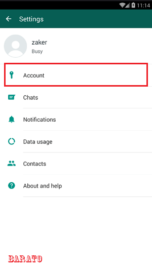 آموزش تصویری فعال کردن رمز دوم واتس اپ WhatsApp اندروید