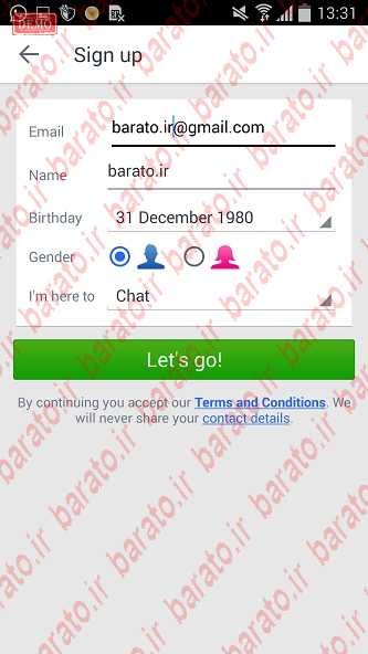 آموزش بادو استفاده از برنامه Badoo ثبت نام در گوشی اندروید