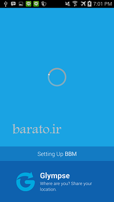 آموزش ساخت حساب در مسنجر بلک بری BBM
