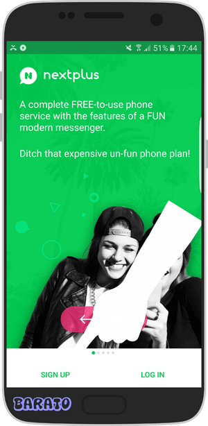 آموزش نکست پلاس Nextplus ساخت شماره مجازی در اندروید