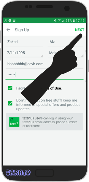 آموزش نکست پلاس Nextplus ساخت شماره مجازی در اندروید