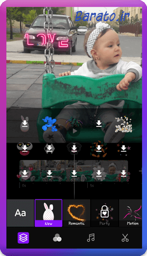 آموزش تصویری ساخت کلیپ کوتاه در ALIVE Movie Maker اندروید