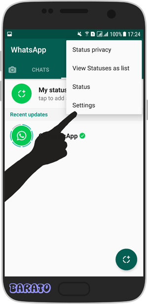 آموزش تصویری مخفی کردن عکس پروفایل در واتس آپ + نمایش برای مخاطبین