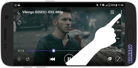 آموزش تصویری اضافه کردن زیر نویس به فیلم در کام پلیر KMPlayer اندروید