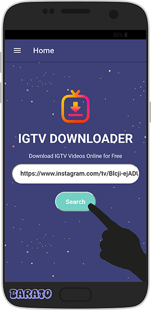 آموزش IGTV Video Downloader دانلود از IGTV آی جی تی وی تلویزیون اینستاگرام اندروید