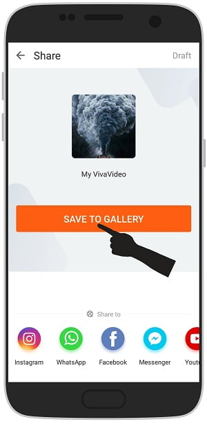 آموزش vivavideo نحوه قطع کردن قسمتی از کلیپ با نرم افزار ویوا ویدیو برش فیلم اندروید
