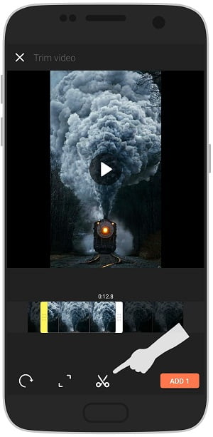آموزش vivavideo نحوه قطع کردن قسمتی از کلیپ با نرم افزار ویوا ویدیو برش فیلم اندروید