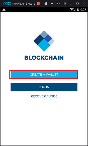 آموزش Blockchain ساخت اکانت در بلاک چین کیف پول ارزی در اندروید - بیت کویین