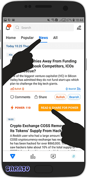 آموزش Pivot پیوت کسب بیت کویین رایگان در گوشی اندروید + تصویر