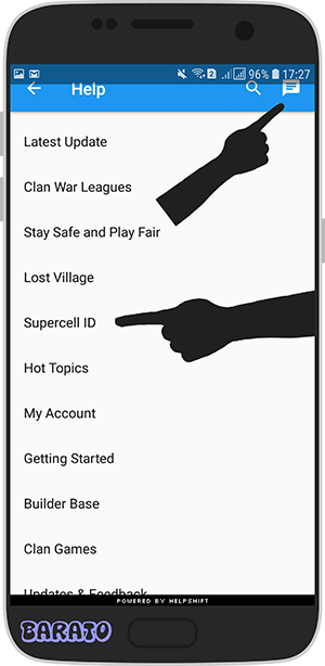 آموزش تصویری حذف سوپرسل ایدی از روی بازی کلش اف کلنز در اندروید Supercell ID