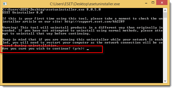 آموزش ESET Uninstaller حذف آنتی ویروس نود 32 از کامپیوتر - ویندوز 10 2 آموزش ESET Uninstaller حذف آنتی ویروس نود 32 از کامپیوتر - ویندوز 10