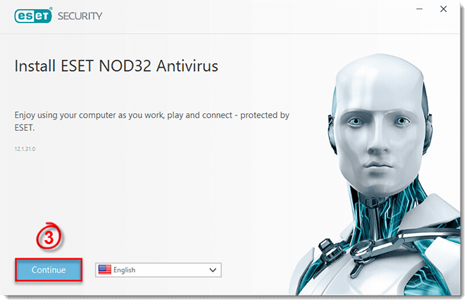 آموزش تصویری نصب نود 32 ESET NOD32 در کامپیوتر - ویندوز