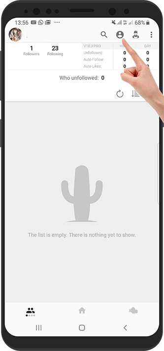 آموزشت تصویری ثبت نام در Followers Assistant دستیار اینستاگرام اندروید