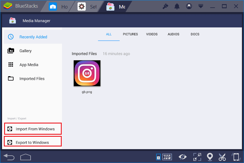 آموزش تصویری انتقال فایل در بلواستکس به کامپیوتر - ویندوز BlueStacks عکس و ویدیو 5 آموزش تصویری انتقال فایل در بلواستکس به کامپیوتر - ویندوز BlueStacks عکس و ویدیو