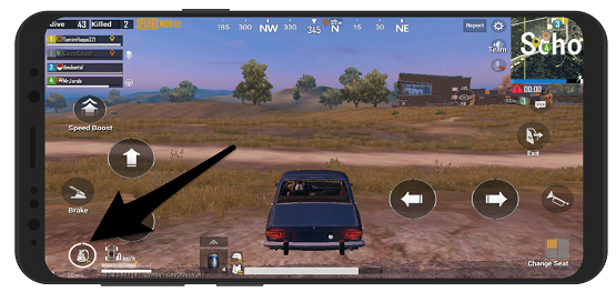 آموزش بنزین زدن خودرو در پابجی موبایل PUBG