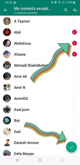 آموزش تصویری نمایش عکس پروفایل برای یک نفر یا چندین شخص در اندروید