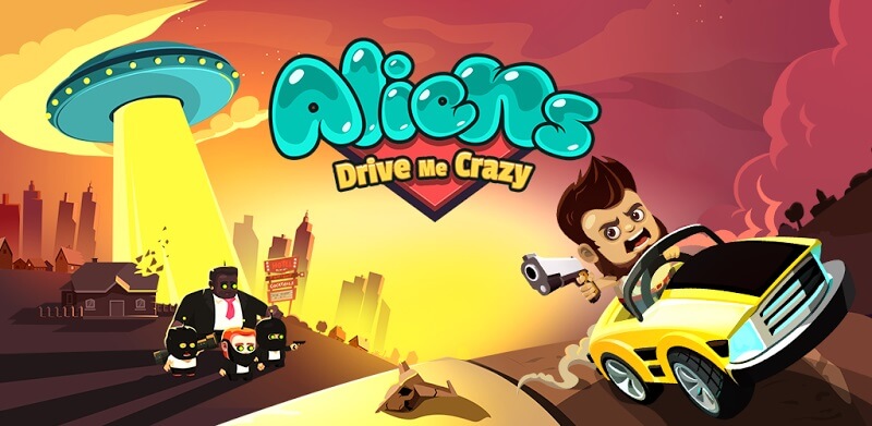 دانلود Aliens Drive Me Crazy 3.2.0 بازی حمله به فضایی ها بینهایت + مود شده