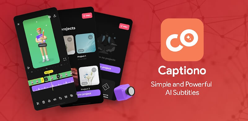Captiono 1.1.0 دانلود کپشنو با لینک مستقیم زیرنویس با هوش مصنوعی