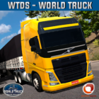 World Truck Driving Simulator 1417 دانلود بازی شبیه سازی تریلی مود بینهایت