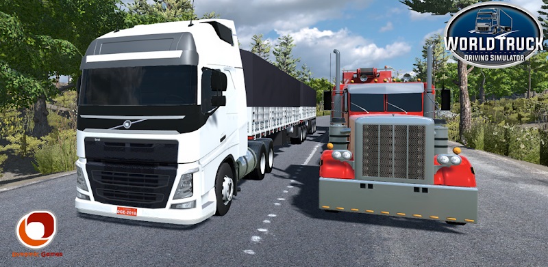 World Truck Driving Simulator 1417 دانلود بازی شبیه سازی تریلی مود بینهایت