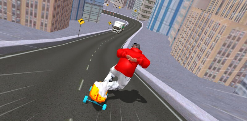 Downhill Racer 27.0.0 دانلود بازی دان هیل ریسر مود بینهایت با لینک مستقیم
