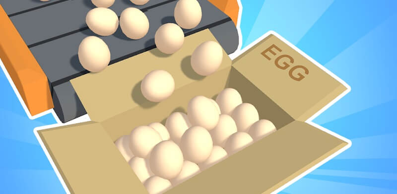 Idle Egg Factory 2.9.7 دانلود بازی کارخانه تخم مرغ مود بینهایت