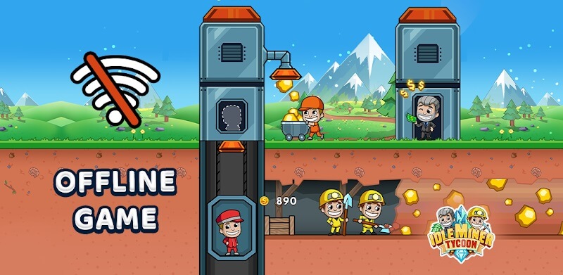 Idle Miner 5.6.0 دانلود بازی ایدل ماینر مود شده بینهایت برای گوشی اندروید