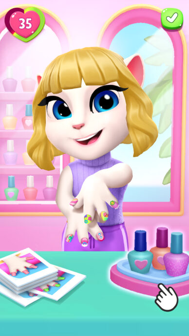 My Talking Angela 2 26.4.2 دانلود بازی آنجلای سخنگوی ۲ مود بینهایت Screenshot: My Talking Angela 2 26.4.2 دانلود بازی آنجلای سخنگوی ۲ مود بینهایت
