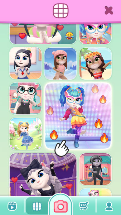 My Talking Angela 2 26.4.2 دانلود بازی آنجلای سخنگوی ۲ مود بینهایت Screenshot: My Talking Angela 2 26.4.2 دانلود بازی آنجلای سخنگوی ۲ مود بینهایت