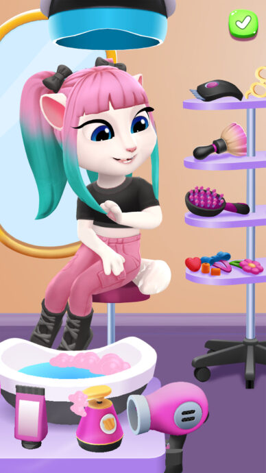 My Talking Angela 2 26.4.2 دانلود بازی آنجلای سخنگوی ۲ مود بینهایت Screenshot: My Talking Angela 2 26.4.2 دانلود بازی آنجلای سخنگوی ۲ مود بینهایت