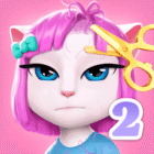 My Talking Angela 2 25.2.3 دانلود بازی آنجلای سخنگوی ۲ مود بینهایت