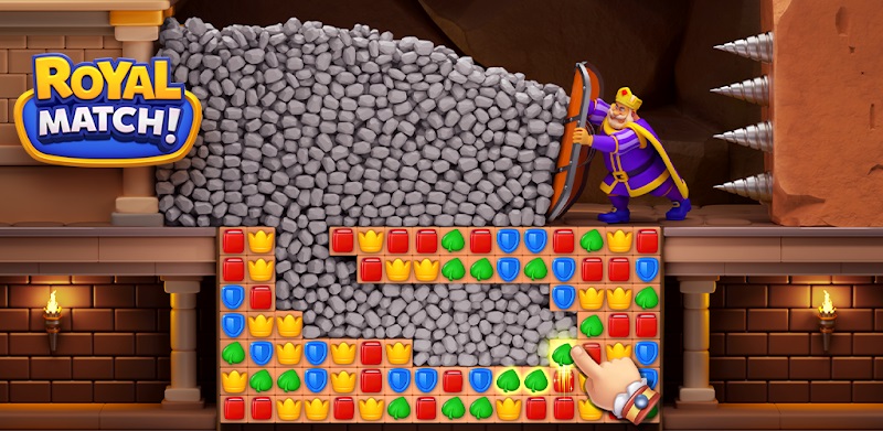 Royal Match 31487 دانلود بازی رویال مچ مود بینهایت
