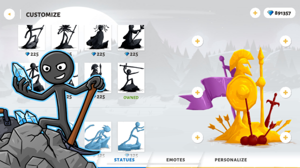 Stick War Saga 2026.5.6735 دانلود بازی استیک وار 3 مود بینهایت Screenshot: Stick War Saga 2026.5.6735 دانلود بازی استیک وار 3 مود بینهایت