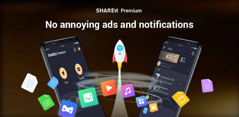 SHAREit Premium شریت پرمیوم با لینک مسنتقیم بدون تبلیغ