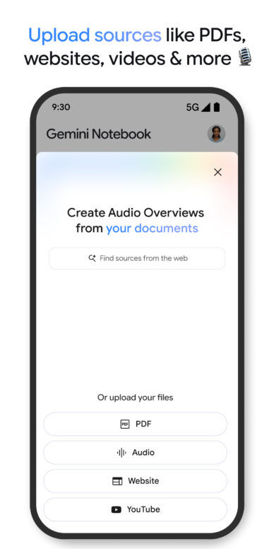 NotebookLM 1.47.6 دانلود نوت بوک ال ام گوگل با لینک مستقیم Screenshot: NotebookLM 1.47.6 دانلود نوت بوک ال ام گوگل با لینک مستقیم